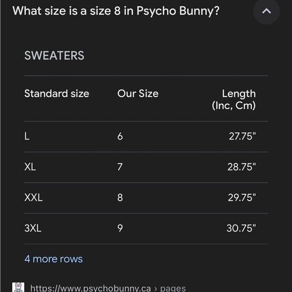 Psycho Bunny Navy Polo shirts
Size XXL navy with light blue collar EUC - Picture 8 of 8